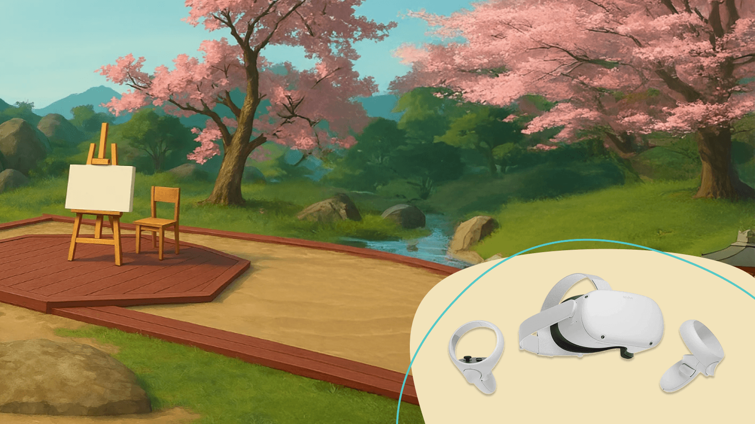 Rohkea™ VR therapy environment