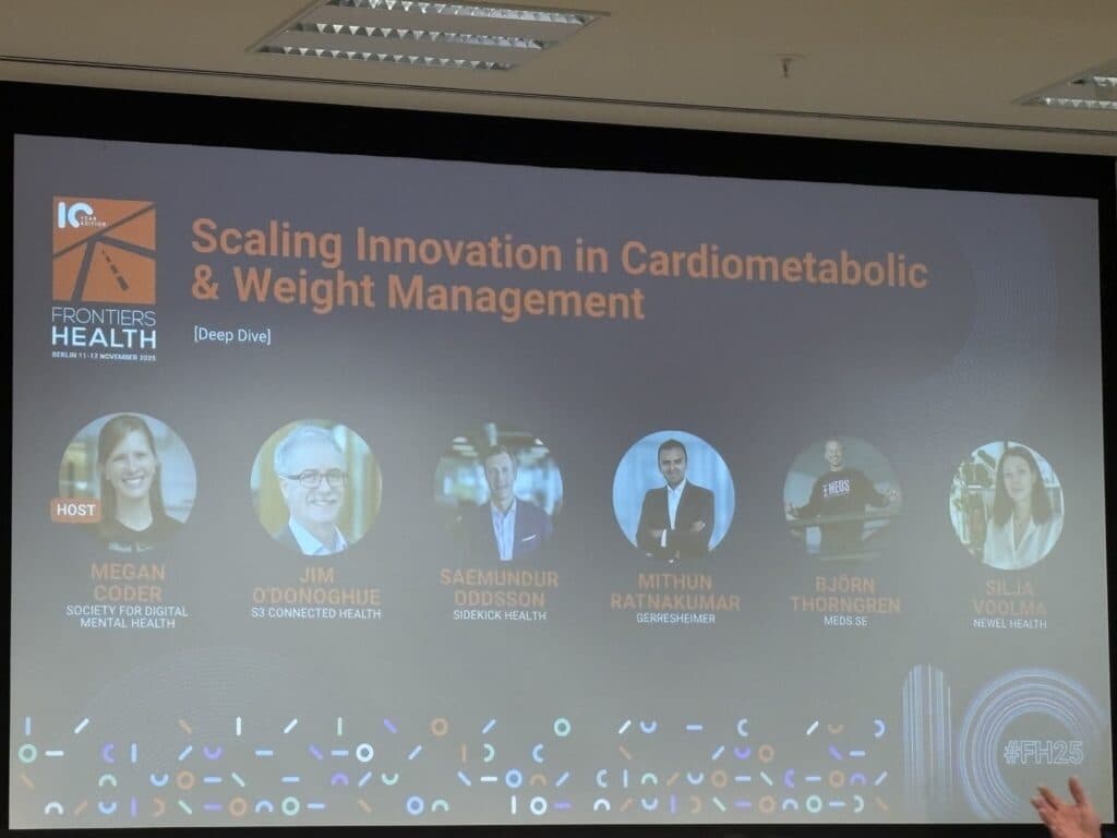 Scaling Innovation in Cardiometabolic Health: Highlights from the Frontiers Health Berlin Panel